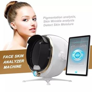 Система диагностики кожи битмоджи AI Smart Detector 8 Spectrum Digital Magic Mirror Skin Analyzer Detection Tescer Camera Machine