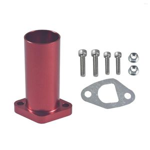 All Terrain Wheels VM24 Red Intake Pipe For Mikuni Carburetor 212cc GX200 Pwk24 DIYMini Bike Go Karts Kart Custom Fittings