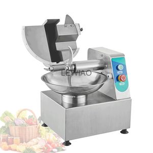 Cut Chicken Meat Bowl Cutting Machine Kitchen Electric Commercial Food Processing Potatoes Carrots Mud Grinding Machine