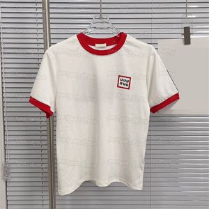 Cartas femininas camiseta de manga curta Tops de moda de verão camisetas esportivas de algodão