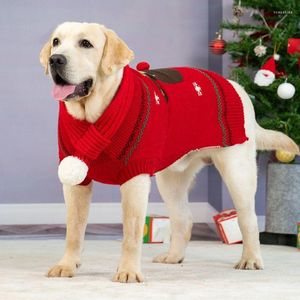 Dog Apparel Thick Christmas Sweater For Dogs Clothes Pet Winter Big Jumper Satsuma Autumn And Large Clothing