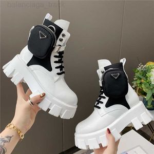 Designer-Schuh-Frauen-Nylon-Schuhe Gabardine-Segeltuch-Turnschuhe-Rad-Dame-Trainer-Müßiggänger-Plattform-fester Heighten-Schuh mit Kasten-hoher 5A-Qualität Z110