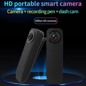 A18 Mini Camcorder Camera Body Cameras 1080P HD Night Vision DV Pocket Pen Video Recorder Cam Motion Detection for Home Sports Class Meeting