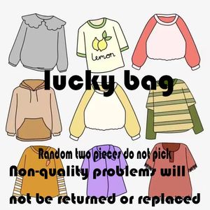 детская сумка удачи 2023 детская счастливая сумка с капюшоном футболка мальчики девочки роскошные дизайнерские комплекты одежды топы бренд детское пальто