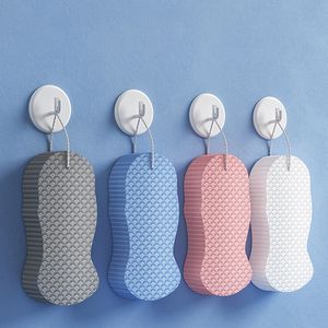 Bath Sponge Shower Scale di pesce Modello di pesce per bambini Scrubber Exfoliating Beauty Skin Care Spuges Spuges Brush Body Bottle Forms Baxjy3