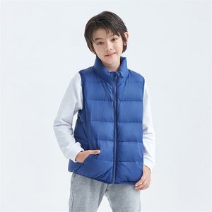 Gilet caldi senza maniche per bambini alla moda Gilet in piumino invernale Abbigliamento sportivo da esterno