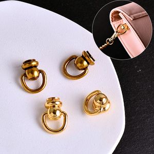 Bag Parts Accessories 10pcs Pure Copper Zipper Transform Buckles DIY Handbag Repair Kit Replace Chain Buckle Adjust Hardware 230106