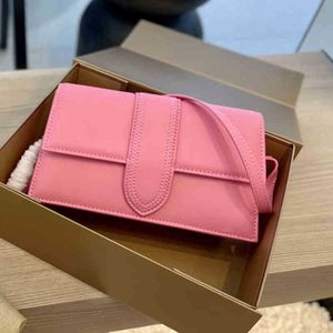 Yeni omuz çantaları kadın jc totes deri fransız tarzı tasarımcı çanta kadınları çapraz çantalar moda çantaları katı cüzdanlar 5 renk cüzdan 220707