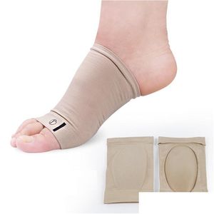 Tratamiento de pie Profesional Gel ortea Ortic Fascititis plantar Arco de soporte Manga Cushion Dolor Heel Almohadilla Drop de gota Salud Be DHU0C