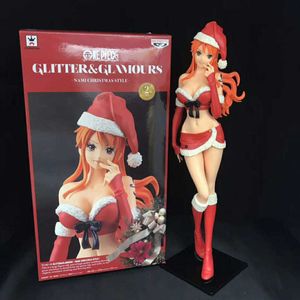 Action oyuncak figürleri OP Noel koleksiyon figürleri oyuncak anime tek parça aksiyon figürü erkek Noel hediyeleri 23cm seksi Medol Dolls figür oyuncaklar T230105