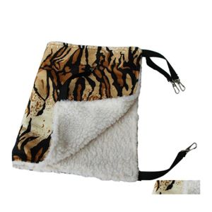 Letti per gatti Mobili Caldo appeso Tappetino per letto Amaca morbida Inverno Pet Gattino Gabbia Er Cuscino Forniture Double Sided Uso Nest Drop Consegna Dhowf