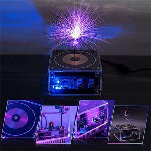 Dekorative Objekte, Figuren für Tesla Coil S er, Bluetooth-kompatibel, Musik, kabellos, berührbar, künstlicher Blitz, Hochfrequenz-Elektrowerkzeug, Geschenk 230105