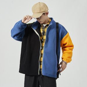 Herrjackor 2023 herr streetwear höst vinter ulljacka svart man harajuku överrock mode parka koreanska casual woman rockar m-5xl