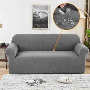 Chair Covers Waterproof Thick Sofa For Living Room Jacquard Solid Color Couch Cover Corner Slipcovers L Shape Protector 2023