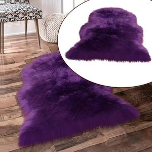 Mattor kastar mattor för vardagsrum 8x10 Solid Color Plush Rug Office Home Fluffy Area Bedroom Soft Fleece Material Filtar