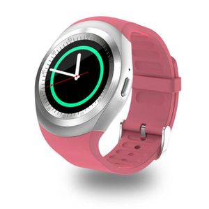 Y1 Smart Watch Reloj Relogio Bluetooth Smart Bracelet Support Telefoongesprek polshorloge met SIM TF Camera Sync Watch voor Android Cell8225517