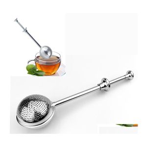 Çay Süzgeçleri Mesh Süzgeç Paslanmaz Çelik Infuser Ball Yeniden Kullanılabilir Metal Çanta Filtresi Kupa Çaydan Teapot Teapeware DBC DROP D DHNEV