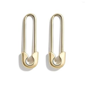 Dangle Earrings Simple Clip Pins Jewelry Womens Girl Fashion Trendy Alloy Shaped Metal Multicolor Gifts Accessories For Ladies