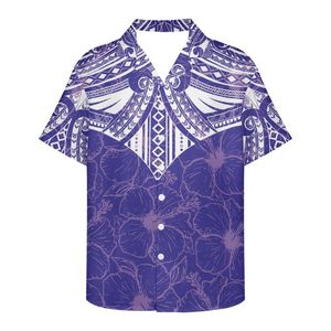 Мужские повседневные рубашки Cumagical негабаритная линейная узор 5xl Men Beach Floral Rush Оптовая печать пользовательские рубашки Малете.