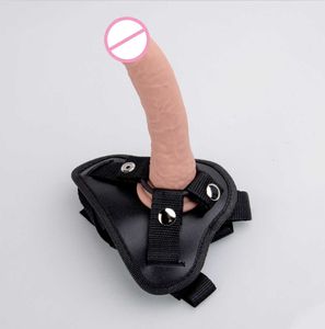 Giocattolo del sesso Dildo Bing Masturbazione Prodotti per adulti Gusto Carne morbida Pseudopenis Silicone Simulazione Pistola da donna Macchina