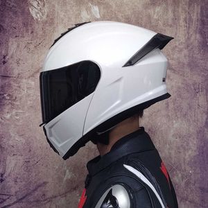 Motosiklet Orz Motocicleta Agv Işık Kask Motosiklet Tam Yüz Anakara Çin Kaskları Unisex Flip Yukarı Kask Dot Abs 01053248