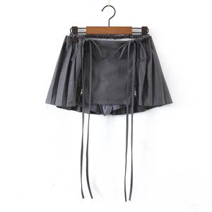 التنانير الربيع الصيفية نساء الإناث Sexy Polyester Skirt 230105