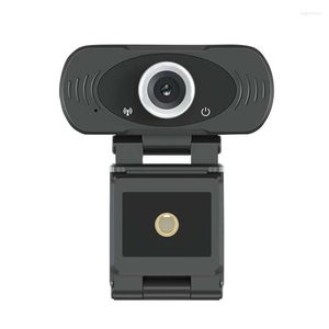 Computer Camera HD 1080P Automatic Focusing Dual-wheat Stereo Sound USB Live Broadcast