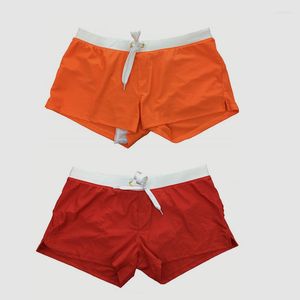 Shorts masculinos Cody Lundin Macho de maiô sexy Turncos de natação Homens de alta qualidade Swim Briefs Beach Poliéster Men calça