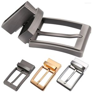 Belts Zinc Alloy Replacement Craft Single Prong 35mm Pin Buckle Classic Belt Buckles Waistband Head End Bar