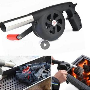 BBQ Tools Hand Bl￥sare Hush￥ll Portable Barbecue Blower Liten h￥rtork