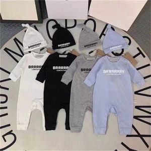 Baby Romper Designer Noworodki Dziewczyny Chłopcy Odzież dla dzieci Kombinezony z długim rękawem Odzież dla małych dzieci