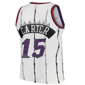 Raptores 1 21 Vince 15 Carter Pascal Siakam Basketballtrikot 2023 Neu 15 43 Tracy McGrady Marcus Camby Clear 23 Fred VanVleet