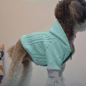 Dog Apparel Durable Cute Dogs Kitten Hooded Tops Clothing Fine Workmanship Pet Coat Thickened Puppy Cats Hoodie Clothes For Autumn