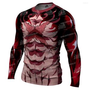 Men's T Shirts 2023 Shirt Men Women Funny 3D Printed Compression Anime Summer Casual Tops Streetwear Graphic Gym Fitness Cosplay