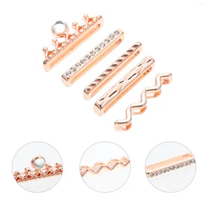 Belts Watch Band Strap Rings Charms Watchband Decorative Ring Loopscrystal Alloy Fastener Rhinestone Retainer Exquisitesecure Sparkle