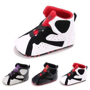 Sneakers Soft for Baby Boys Buty Born Pu Skórzanie Pierwsza piekierka niemowlęta dziewczyna chrupka sport