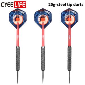 DARTS CYEELIFE 20G Professional Hard Dart Total Length Steel Tip Darts Barrel Dart Aluminum Shafts Flights 0106