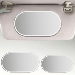 Accessori interni Visiera parasole per auto Specchio cosmetico Vista posteriore Ombreggiatura cosmetica universale per camion SUV Finestra Bagni