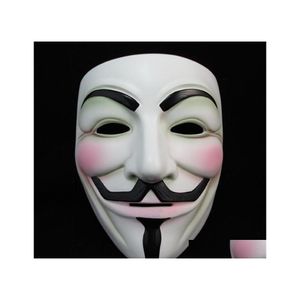 M￡scaras de festa Halloween Terror v Mask Carnival Masquerade Decora￧￣o Adt Unissex Festival Cosplay Plastic and pendunching ornament dh0114 d dhoka