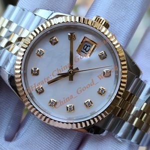 5 Star Factory Super Good Watch Factory BP Version 14-Farben-Armbanduhr mit automatischem Uhrwerk, 36 mm, Saphirglas, BPF-Jubiläumsarmband, zweifarbige Gold-Taucherleuchten