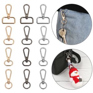 Parti della borsa Accessori 5Pcs Fibbie per cinturini in metallo Chiusura a moschettone Collare Moschettone Moschettone Portachiavi fai da te 13/15/20/25mm 230106