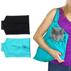 Dog Car Seat Covers Soft Pet Cat Sling Carrier Bag Cats Dogs Foldable Outdoor Travel Shoulder Tote Carry Handbag Comfortable Grooming Sack