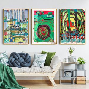 Paintings Modern Fashion Vintage Vogue Abstract Decoration Canvas Print Painting Poster Art Wall Pictures for Living Room Home Decor 230105