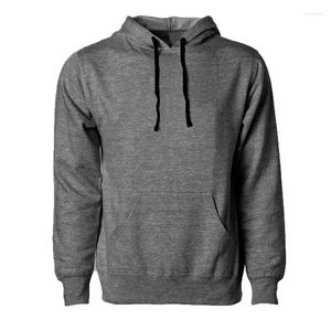 Men's Hoodies Muscle Brothers Cross Border And Women's Solid Color Outdoor Fitness Hoodie Casual Fashion Pull-Up Top