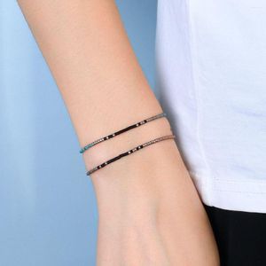 Charm Bracelets C.QUAN CHI Miyuki Bracelet For Women Boho Friendship Jewelry Handmade Mini Beads Simple Bnagles Gifts Wholesale