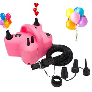 Beauty Items Automatic Electric Balloon Fast Inflator Air Pump And Double Hole Compressor For Parties