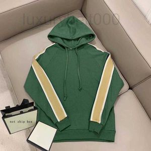 Women's Hoodies & Sweatshirts designer Women Fashion Contrast Color Autumn Long Sleeve Casual Letter Pattern Womens Hooded Tops Men Unisex Sweatshirt H0UE