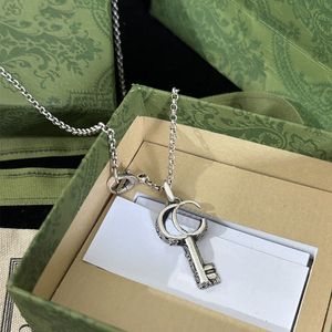 Ключевое обаяние ожерелье мужские украшения резное рисунок