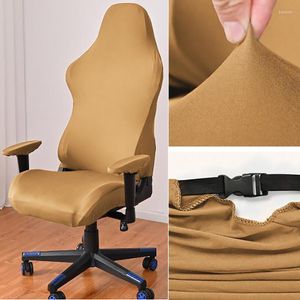 Stol täcker spelomslag elastiskt fåtöljkontorssäte för esports el sovrum bröllopslipcovers housse chaise