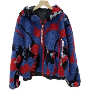 Kadın Ceketleri Sonbahar ve Kış Kalınlaştırılmış Polar Hardigan manşetleri gevşek gündelik kapüşonlu ceket kadın 230105